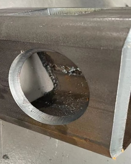 revolution tl tube laser bevel cut sample