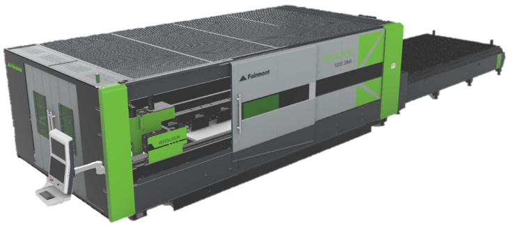 revolution x fiber laser rendering