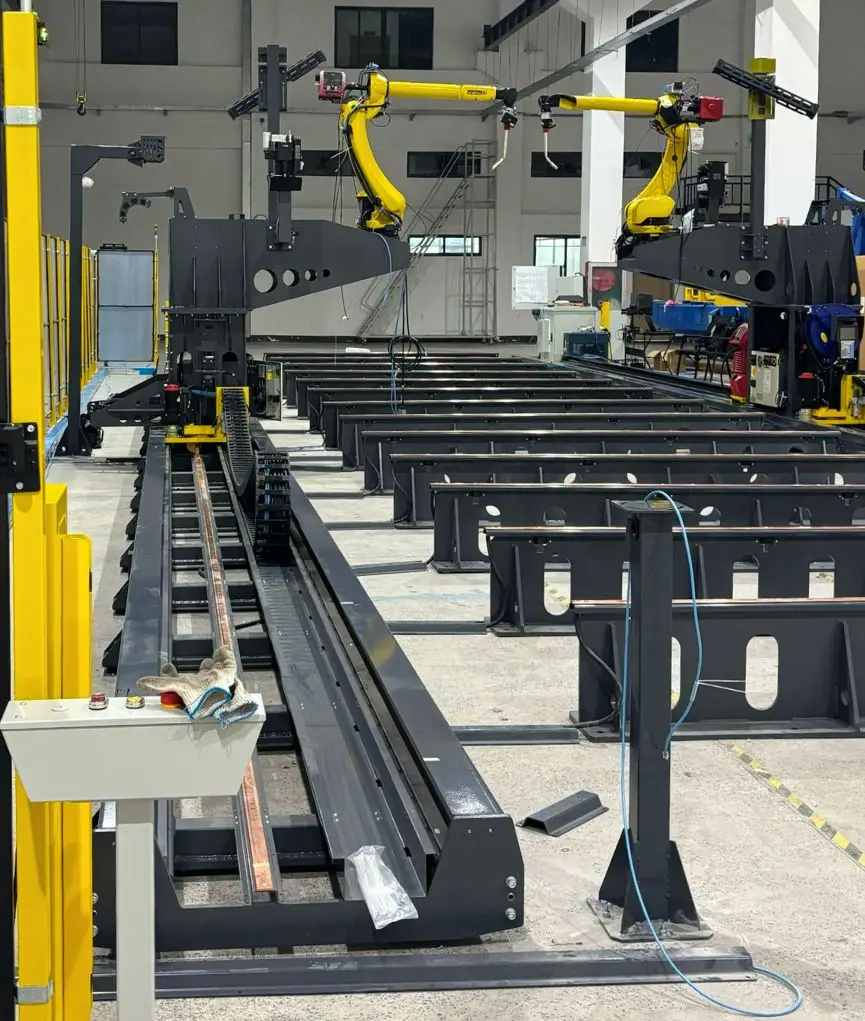 VisiWeld robotic welding large cell configuration