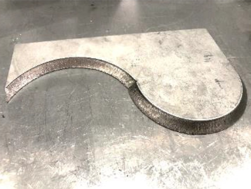 bevel cut spline on revolution x fiber laser
