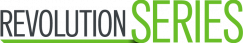 RevolutionSeries_dkgray_green revolution series logo